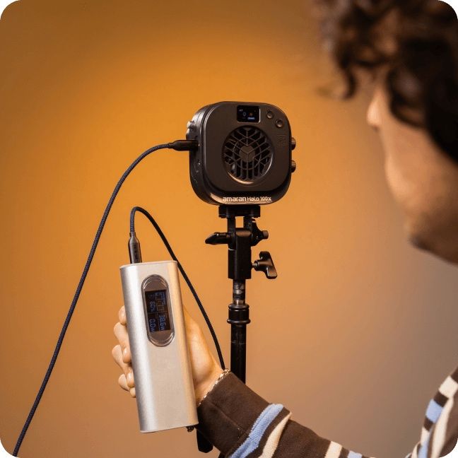 Amaran Halo 100x . Bi color . Гарантия год.