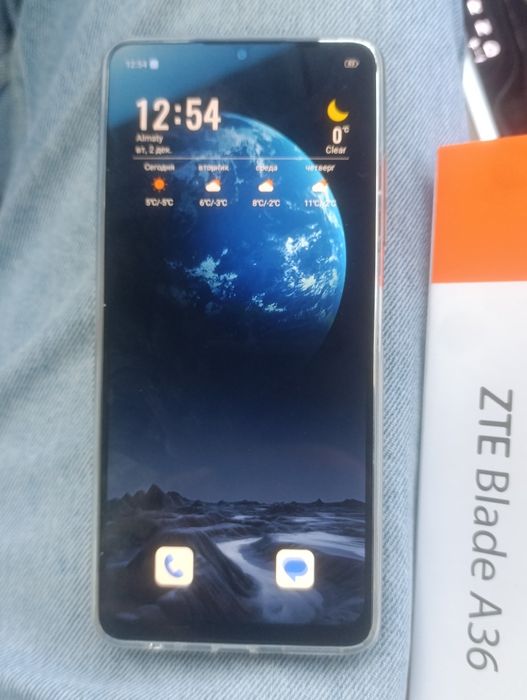 ZTE A36 сотовый телефон срочно продам новая