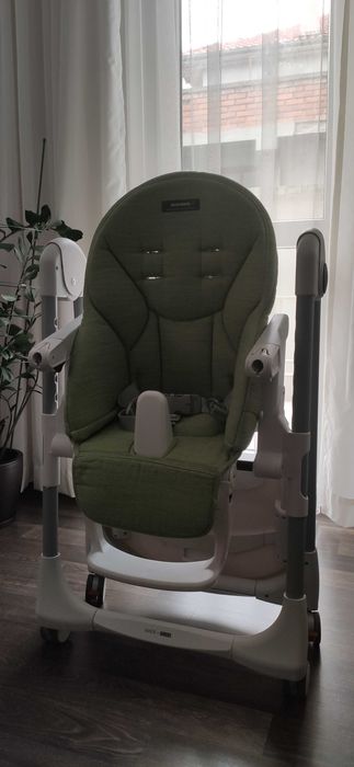 Стол за хранене Prima Pappa Follow me Зелен