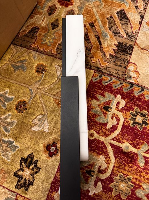 Настенные бра черные мраморные