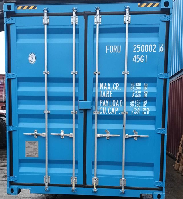 Container Maritim 40' NOU–Preț Mic, Livrare Rapidă, Calitate Garantată