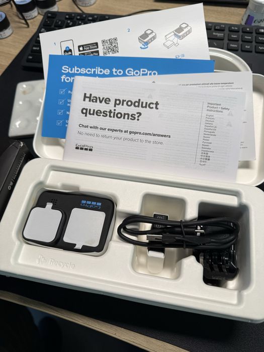 Camera Video de Actiune GoPro HERO 11 Black Edition, 27 Mpx, Filmare 5.6K, Waterproof, GPS (Negru)