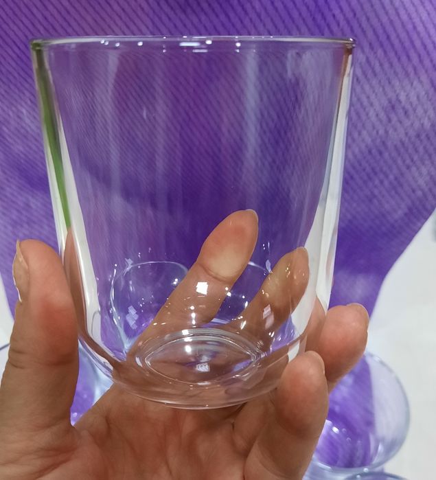 8 buc. Pahare sticlă ,simple