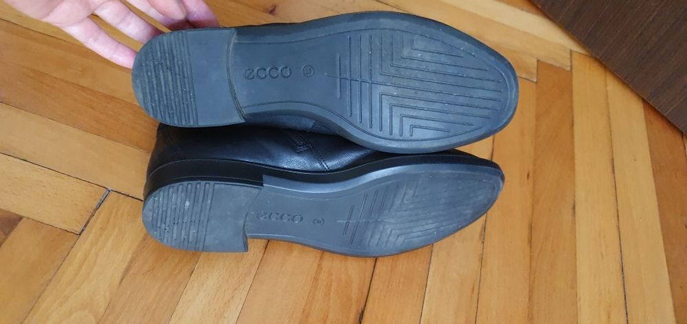 Ghete piele naturala Ecco 36/36,5