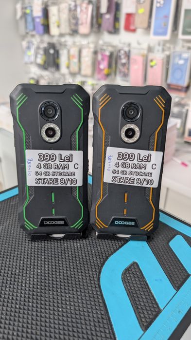 Doogee S51, 4/64 GB, stare 9/10,Second Hand, Garanție