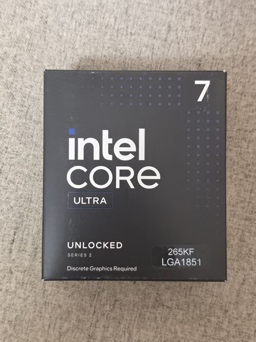 Intel ultra 7 265kf nou