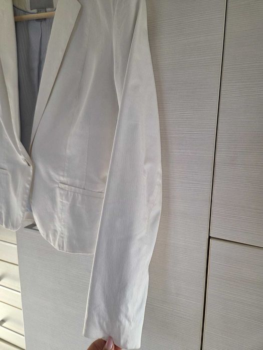 Sacou dama alb H&M 38