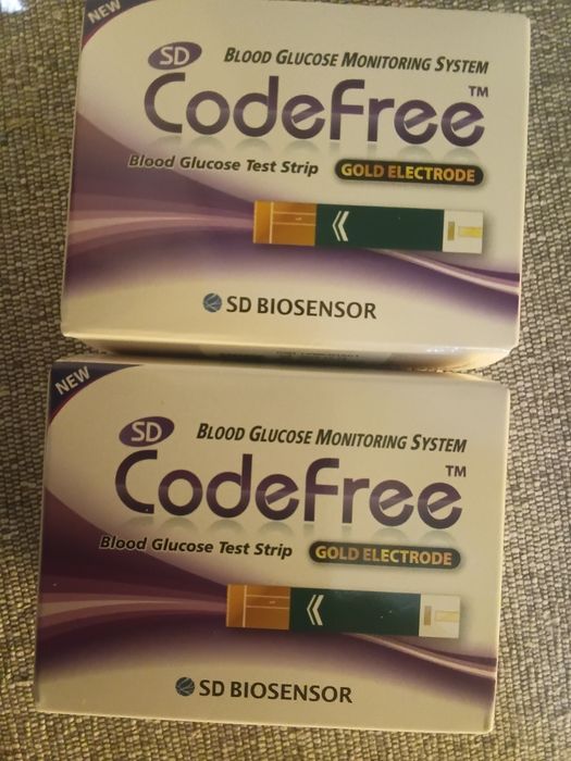 Teste De Glicemie Code Freee 2× 50 buc noi