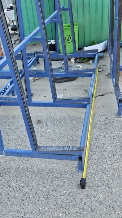 Vând rastel capra tâmplărie pvc aluminiu sticla transpor macara