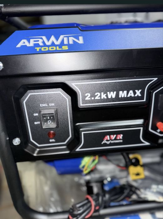 Gwnerator Arwin  2,2kw nou!