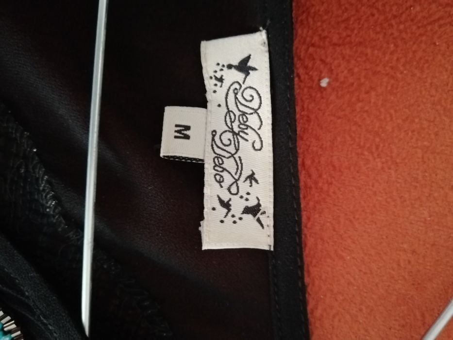 Ефектна туника черна