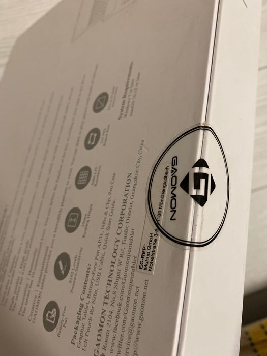 Gaomon M10K 2018. Tableta grafica. Noua , sigilată.