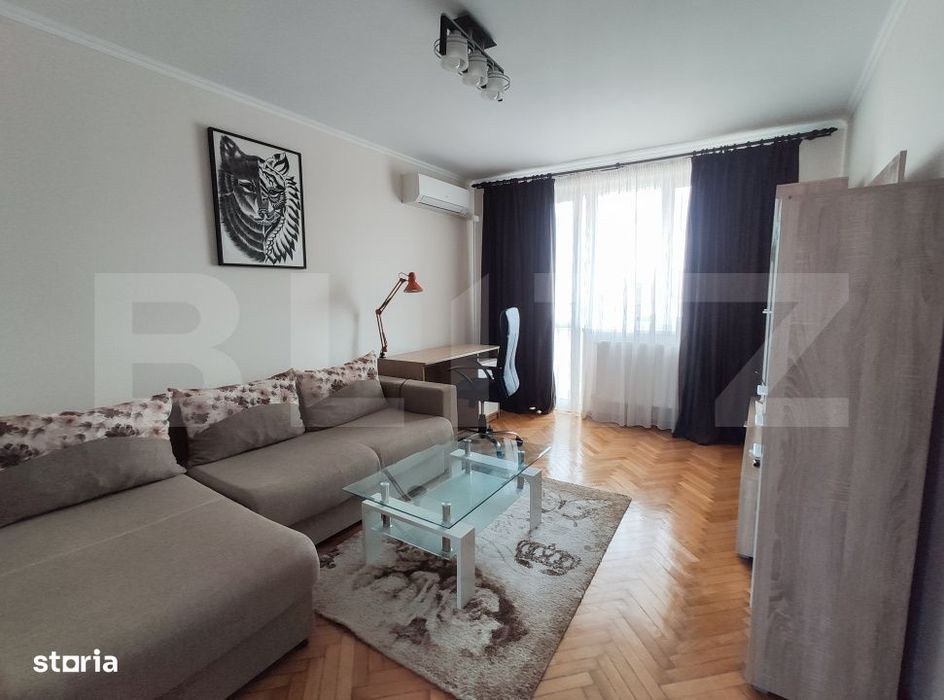 Apartament 2 camere, 50 mp, AC, balcon, zona Centrala — fotografia 1