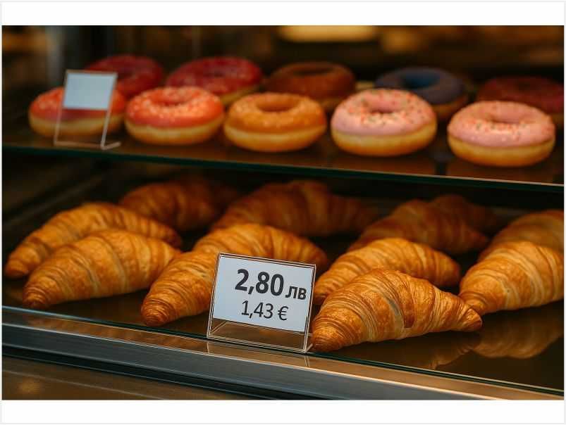 Стойки за цени и етикети (лев EURO)