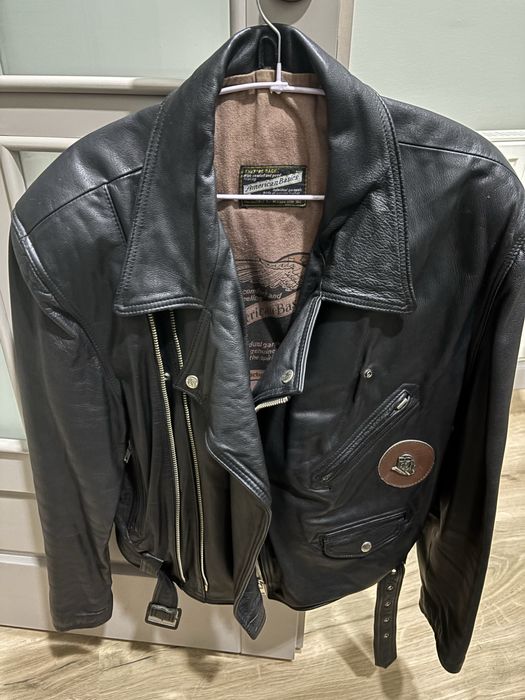 Vand Geaca Piele Motociclist - American Basics