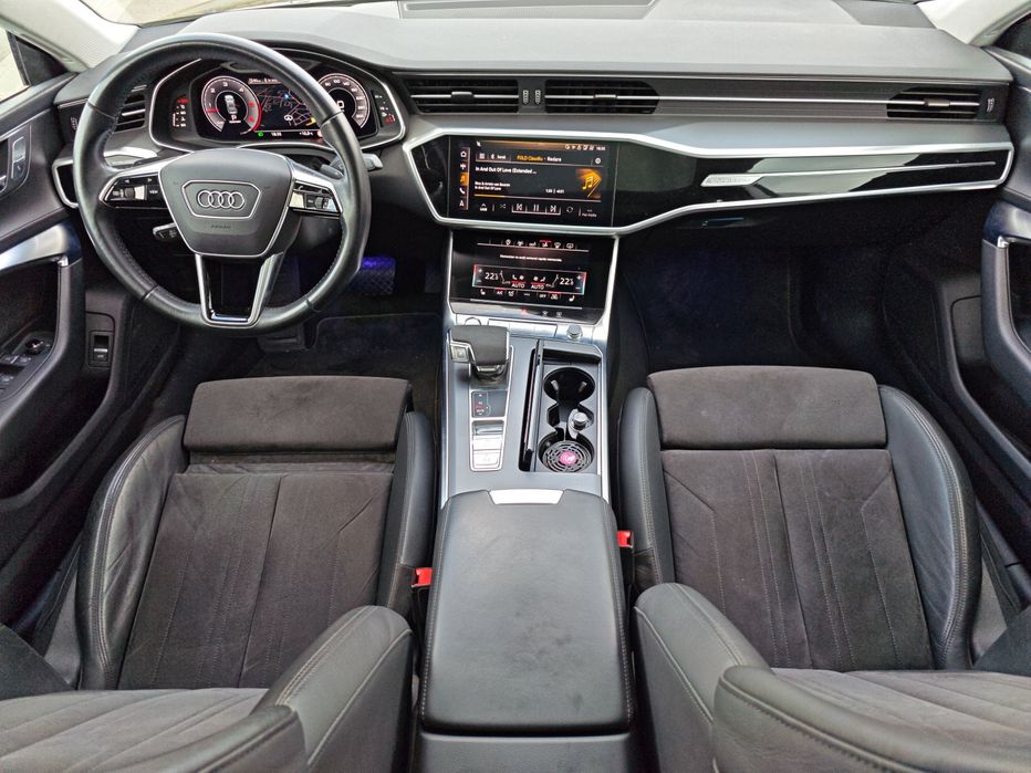 2019 Audi A7 S-Line 50TDI *mild-hybrid*286cp*pano*quattro*B&O*pneumatic*HUD*istoric full service la reprezentanta. Tehnic si estetic ca nou