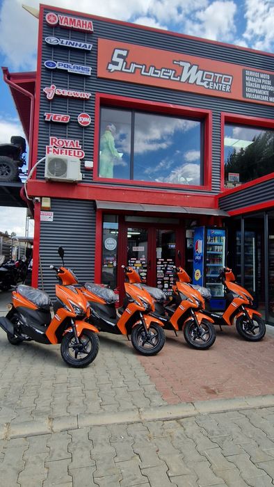 Scuter fara permis Daytona Revo 50 pe benzina moto llivrari, curier