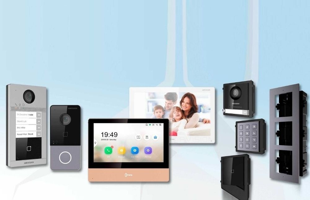 Установка видеонаблюдения, домофонов и систем контроля доступа (СКУД)