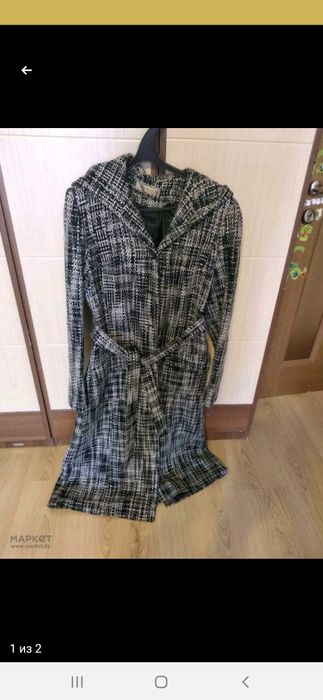 Пальто демисезонное