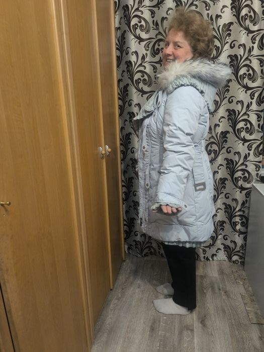 Пуховик новый размер 50-52