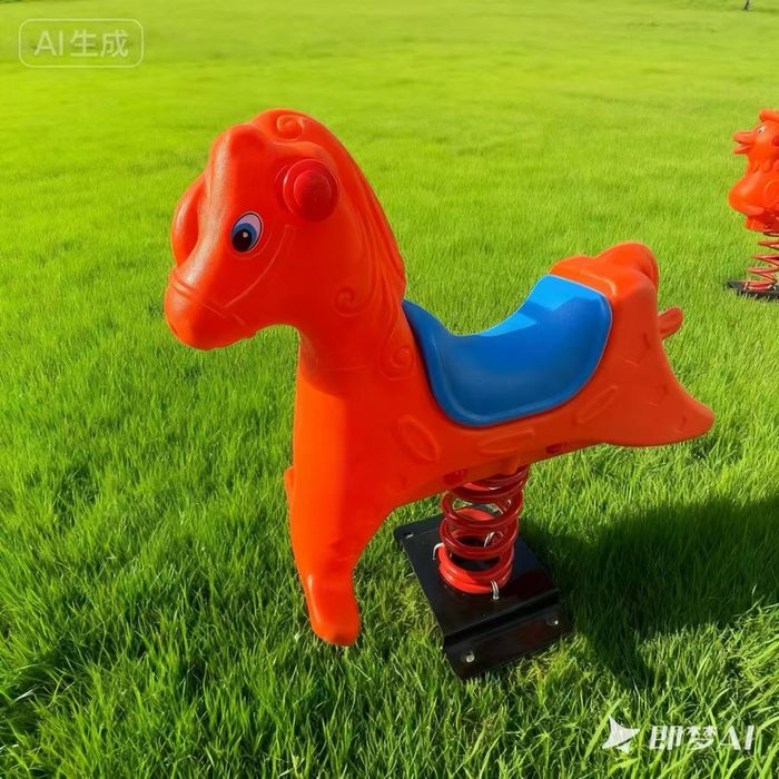 Игровые лошадки на пружине