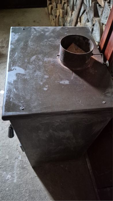 Semineu pe lemne brichete carbune 7 KW samotat perfect functional