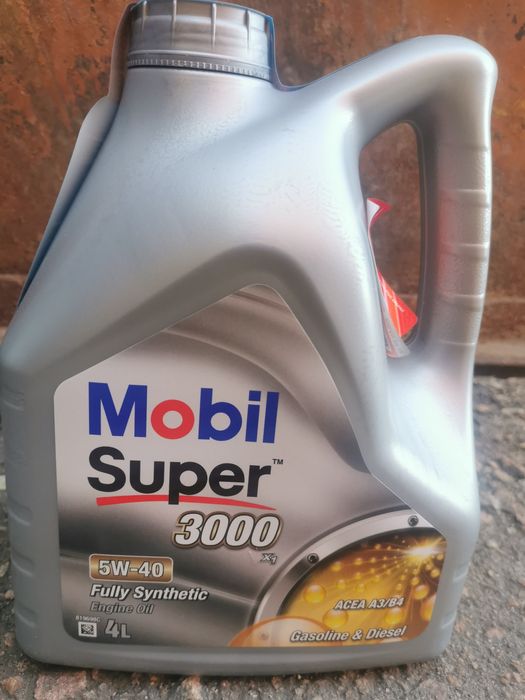Масло Мобил 4литровая Оригинал Европа