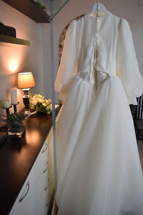 Пышное свадебное платье