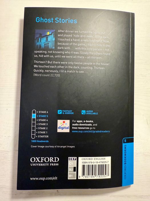 Oxford Bookworms Library Level 5: “Ghost Stories” by Rosemary Border