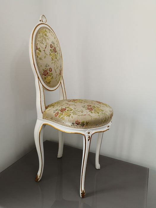 Scaun  vintage stil Louis XVI