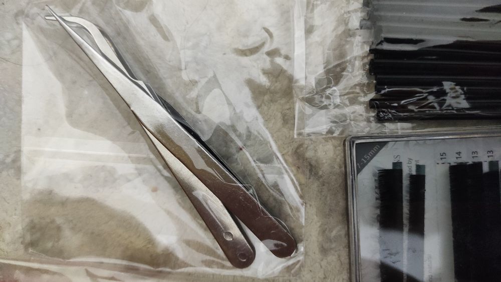 Тренировъчна глава и материали за миглопластика