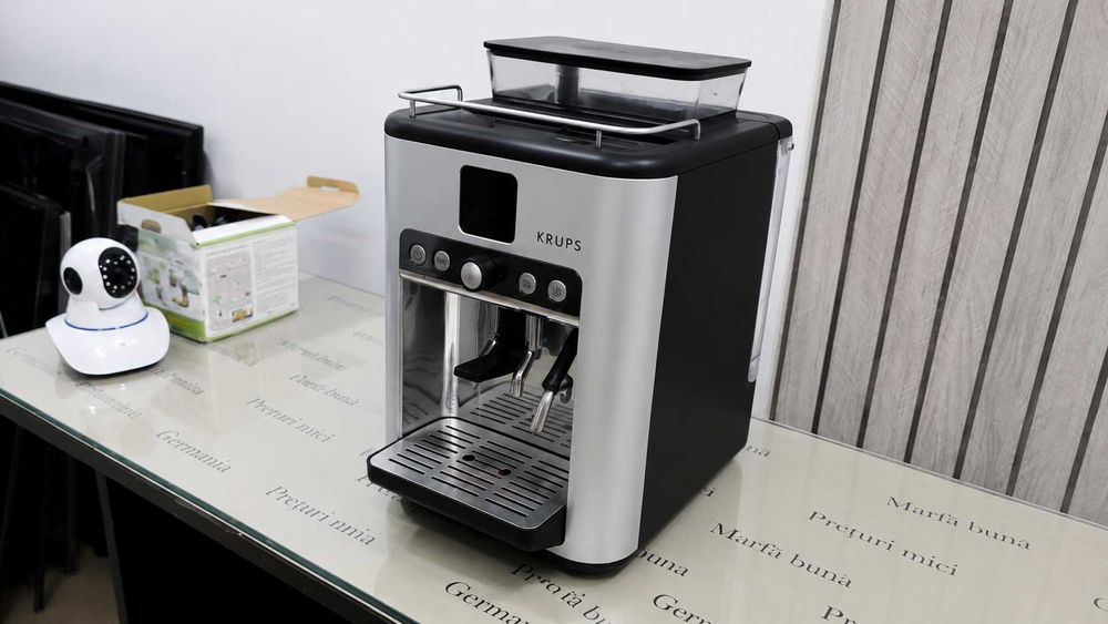 Krups Espresseria Automatic Espressor Cafea Boabe Automat cu Râșniță