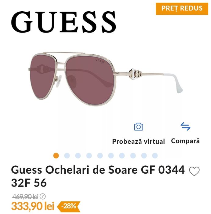 Ochelari de soare NOI Guess