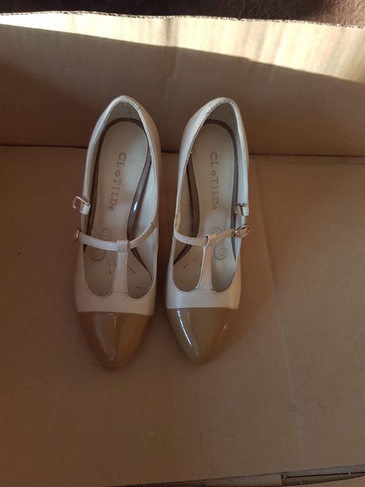 Туфли кожаные clotilde