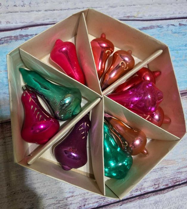 Игрушки стекло, советские