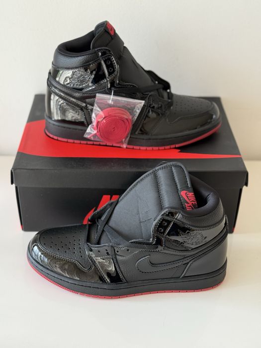 Air Jordan 1 Retro High Black Black Noire  Full Box