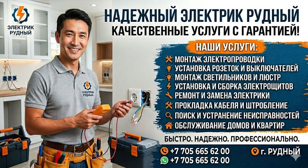 Электрик Рудный. На выезд.