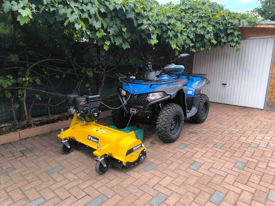 ATV CF Moto 625 cu Tocator iarba/vegetatie