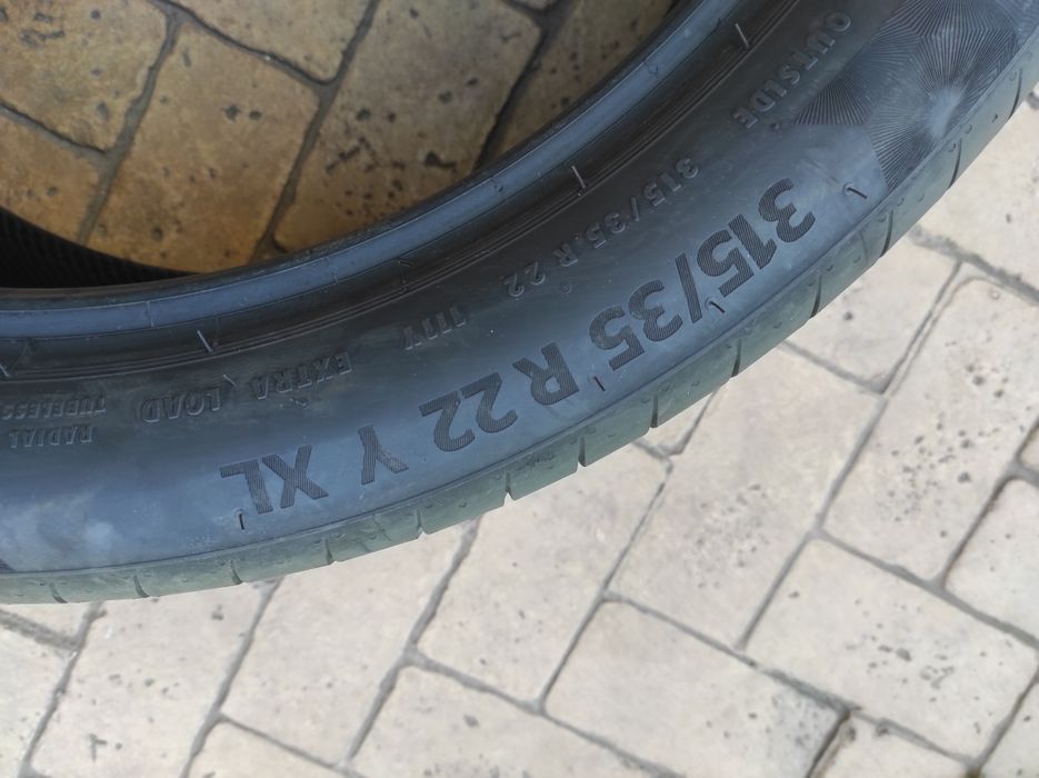 Летни гуми 275/40/22 315/35/22 Continental dot 2023