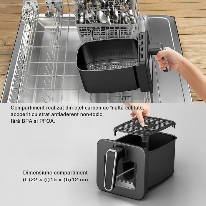 Air fryer AIRNOVA - Friteuza cu aer cald