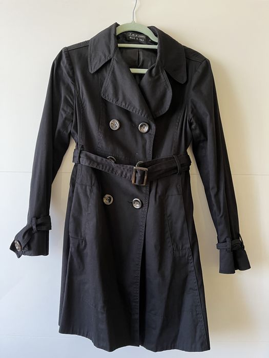 Черен шлифер