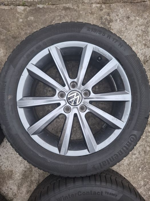 Jante aliaj 17 inch originale VW 5x112 passat octavia leon tiguan eos