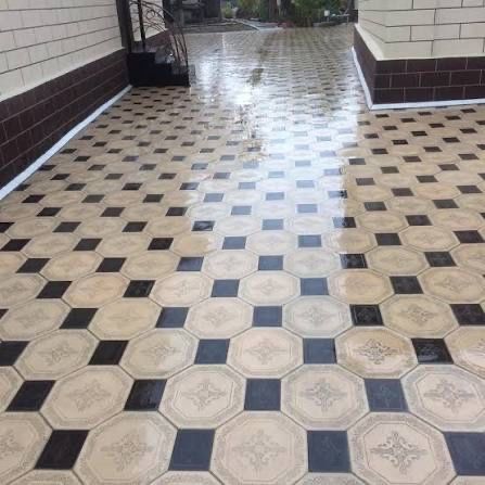 Укладка брусчатки