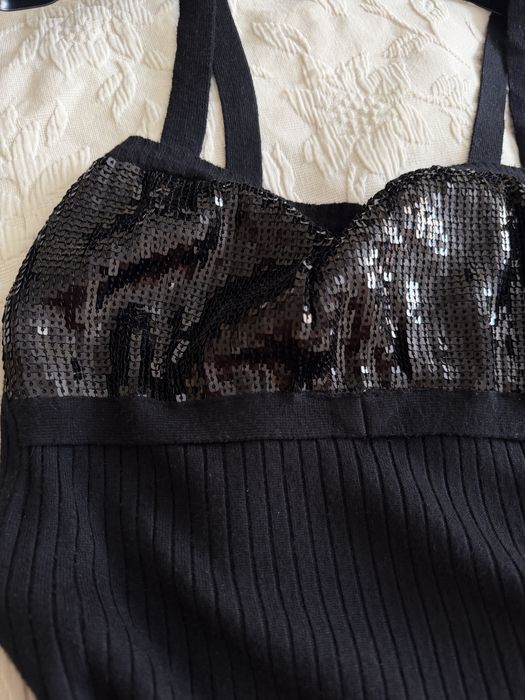 Топ черный Moschino