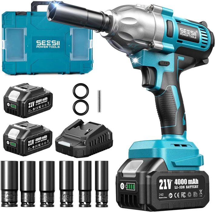 Ударный гайковерт Seesii 900Нм