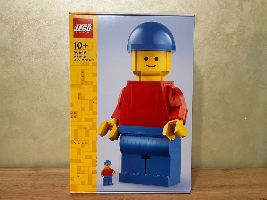 LEGO: Минифигурка в увеличенном масштабе (Up-Scaled Minifigure 40649)