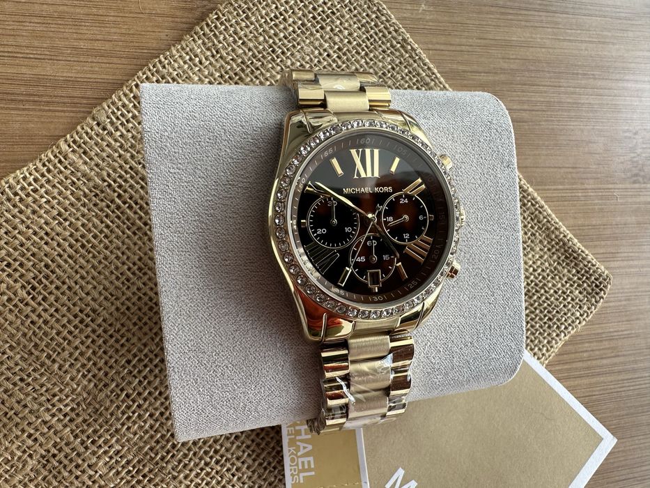 Ceas Michael Kors de dama Colectia Lexington Gold nou 38mm MK7276