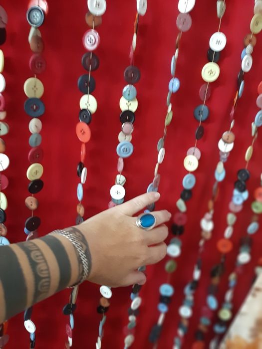 Ресни за врата от копчета