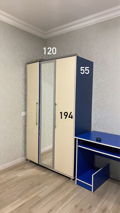 Письменный стол и шкаф