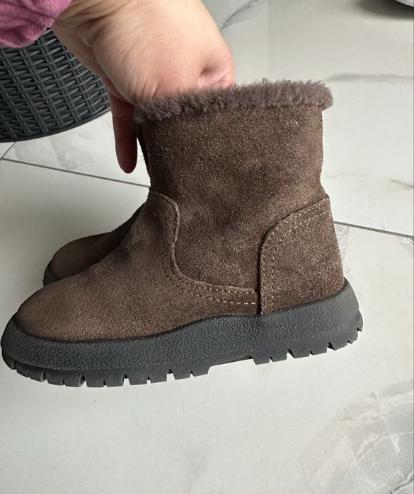 Ghete copii din piele Zara